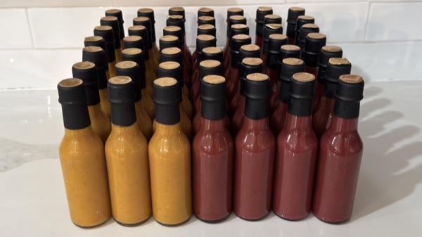 Bottles lineup